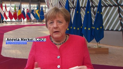 "Harte Verhandlungen" - Merkel bei EU-Gipfel dennoch vorsichtig optimistisch