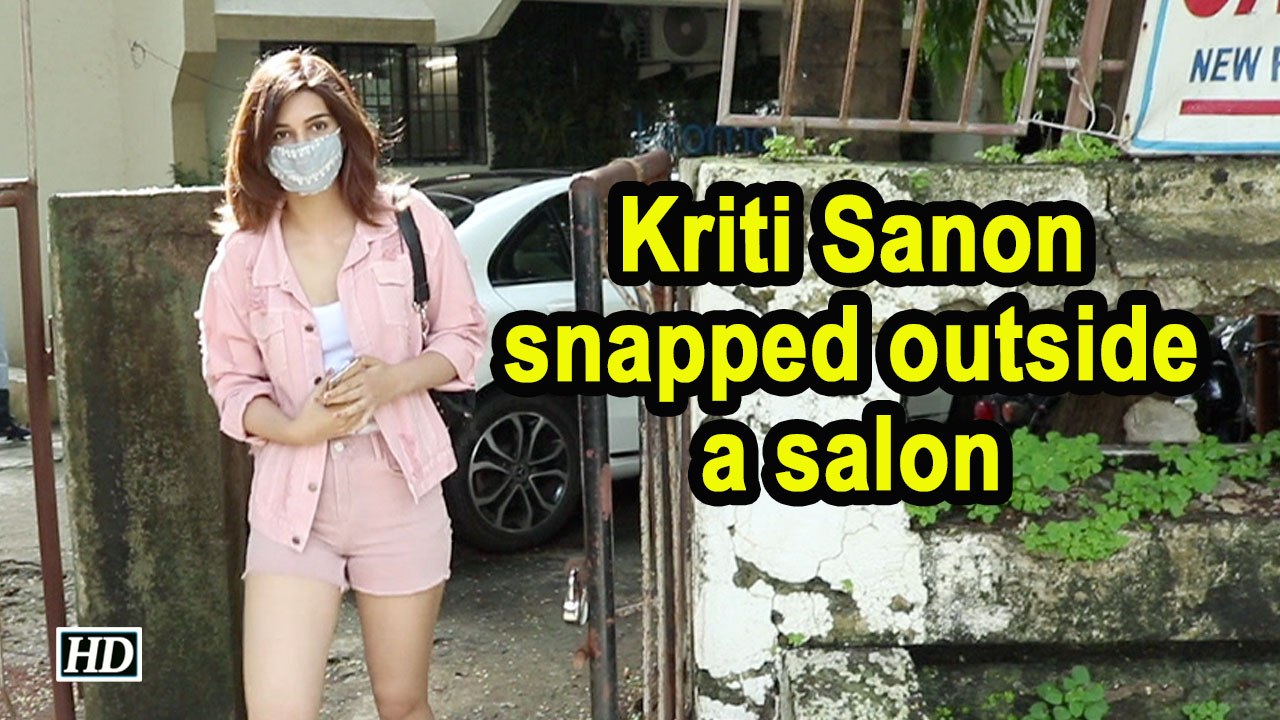 Kriti Sanon snapped outside a salon