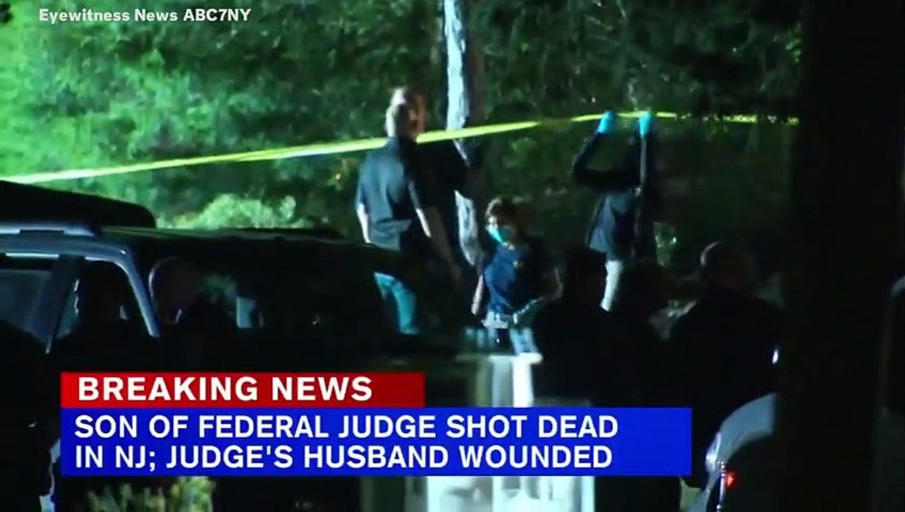 New Jersey Federal Judges' Son Killed And Husband Injured In Shooting At Their Home