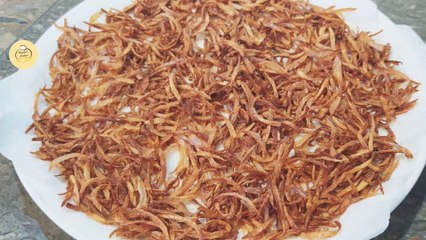 How to fry perfect onions | pyaaz fry aur mehfooz karney ka tarika by Meerabs kitchen