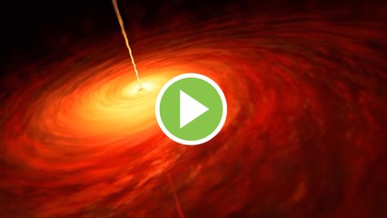 La NASA capta en primicia el colapso y renacer de una corona de agujero negro