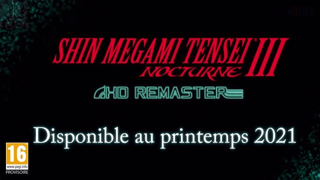 Shin Megami Tensei III Nocturne HD Remaster - Annonce Nintendo Direct Mini