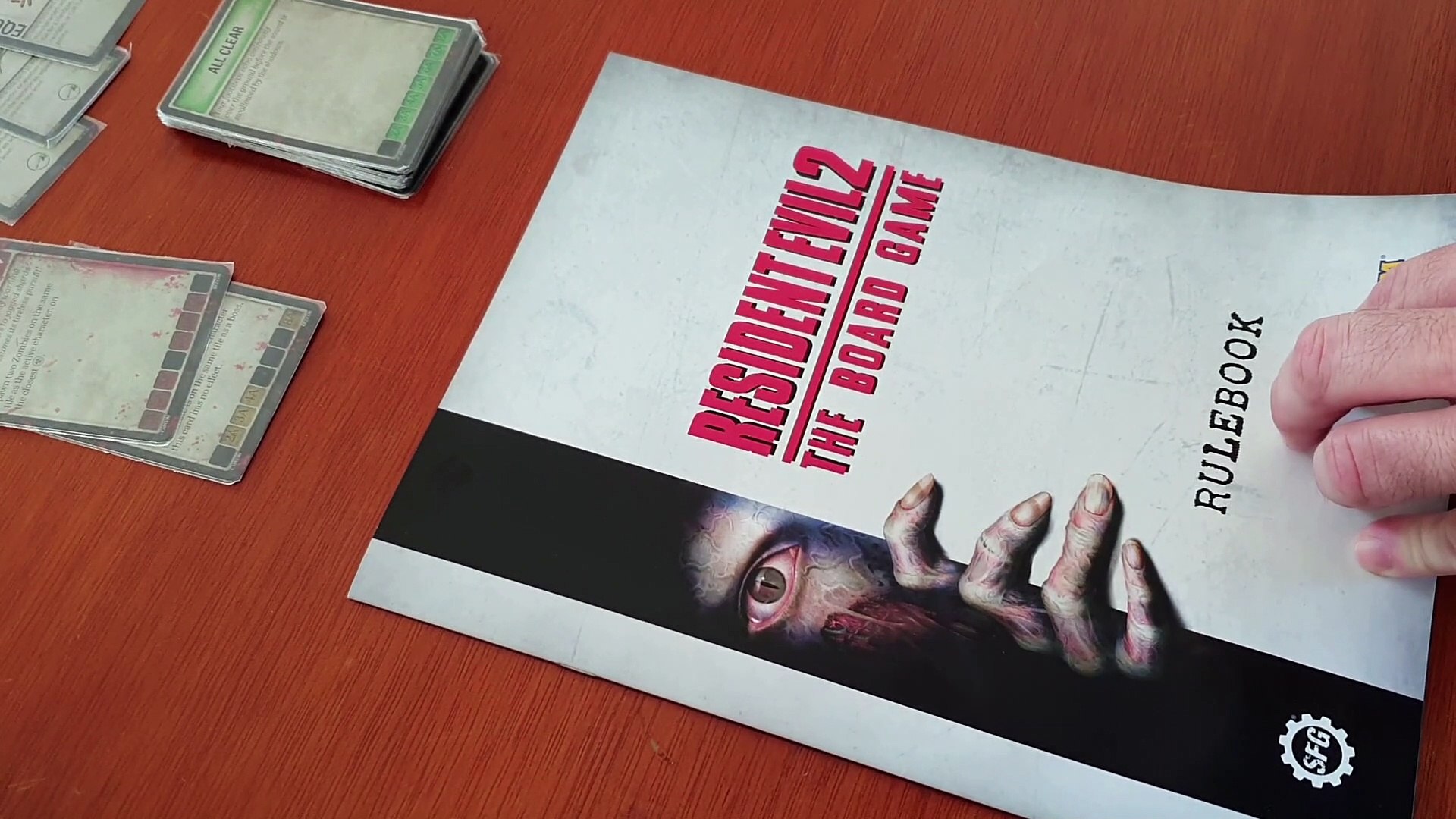 ⁣Resident Evil 2 Board Game - Setup | Amigos Gamers