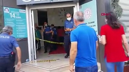 Bursa'da rehabilitasyon merkezine silahlı saldırının görüntüleri ortaya çıktı