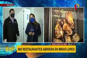 Miraflores: así comienza desde hoy la atención a comensales en restaurantes