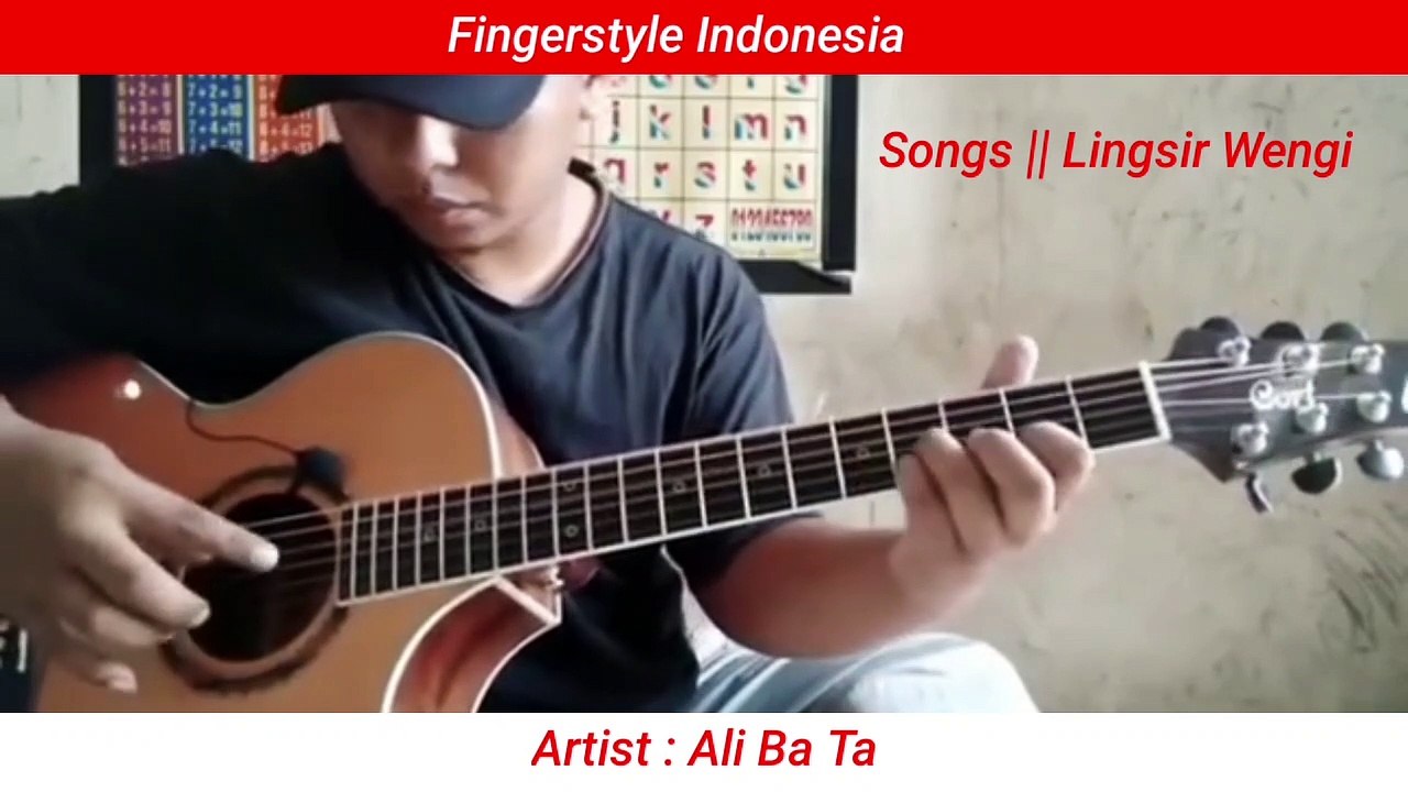 Fingerstyle Indonesia||Artist : Ali ba ta||Songs : Lingsir wengi