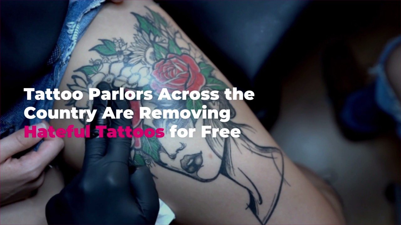Tattoo Parlors Across the Country Are Offering to Remove Hateful Tattoos for Free