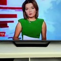 A una presentadora se le cae un diente en pleno telediario