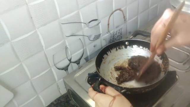 Instant Milk Cake Recipe with Leftover Ghee/Instant Chocolate without CoCo Powder/Chocolate Burfi Recipe by Wihu Family