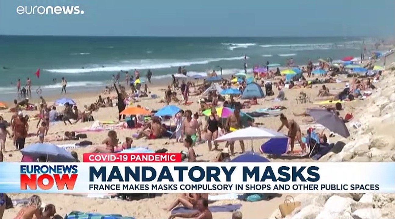 Coronavirus: Health concerns prompt France to bring date for compulsory face masks forward to Monday