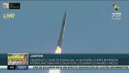 Japón: lanzan cohete hacia Marte en misión interplanetaria