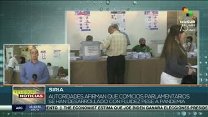 En Siria extienden cuatro horas la votación en comicios legislativos