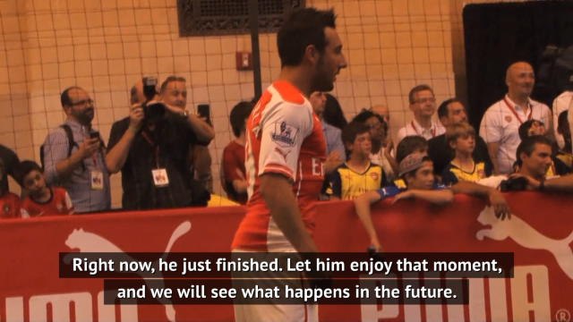 Cazorla coaching at Arsenal? Arteta says ‘we will see’