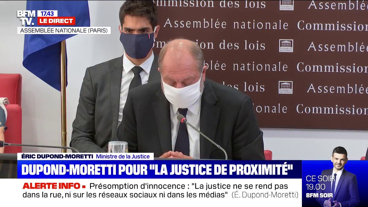 Eric Dupond-Moretti sur la présomption d'innocence: "L'honneur des hommes ne mérite d'être jeté aux chiens"