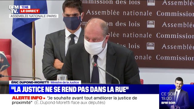 Eric Dupond-Moretti dit être déterminé à mener une lutte sans merci contre les violences faites aux femmes