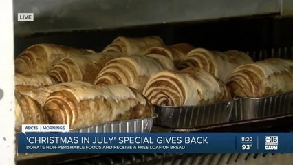 Great Harvest Bread Co. hosting Christmas in July donation drive