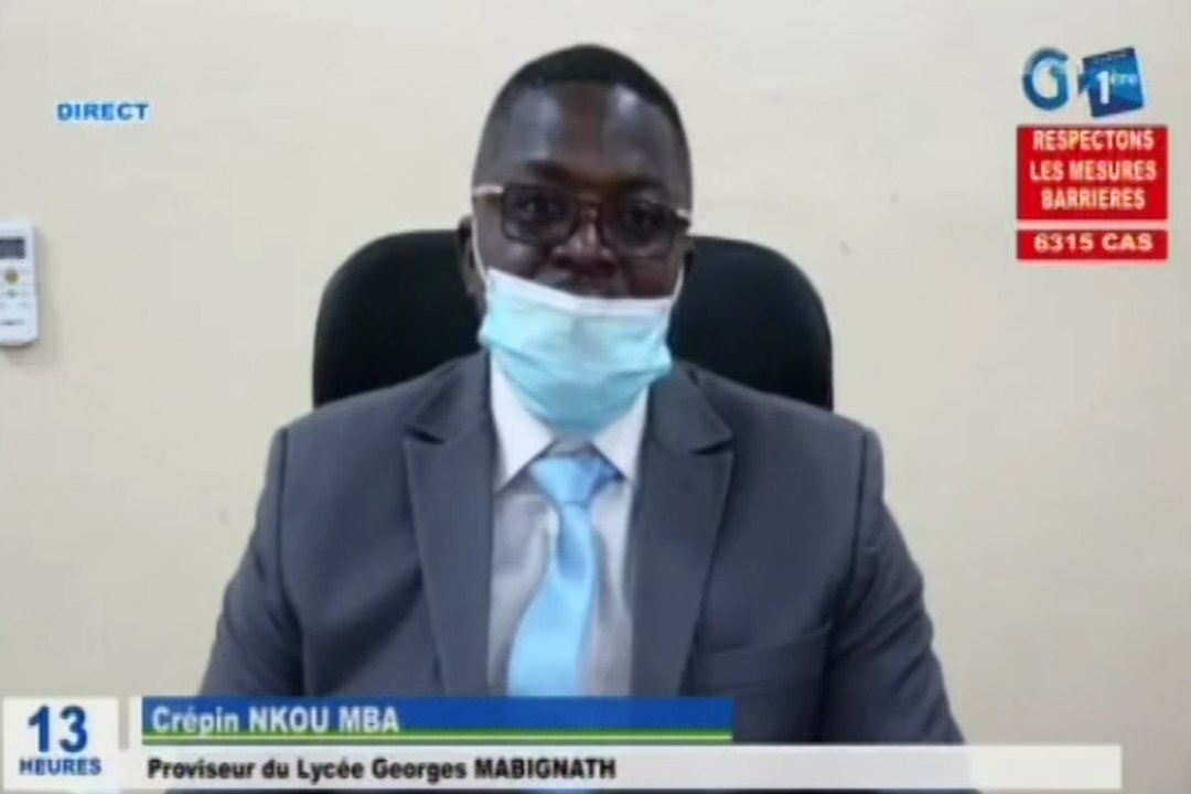 Reprise des cours pour les élèves en classe de terminale sur l’ensemble du territoire Gabonnais