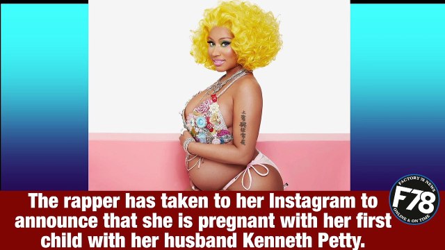Nicki Minaj is Pregnant! Rapper Shares Stunning Photos of Her Baby Bump. #NickiMinaj #KennethPetty #Pregnant #Rapper #F78News