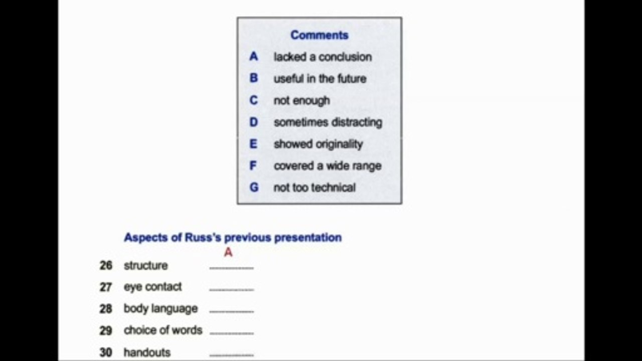 IELTS Listening 2020 'Matching' Practice Test with Answers | Cambridge IELTS Listening Part-5