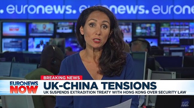 UK suspends extradition treaty with Hong Kong over controversial security law