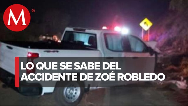Zoé Robledo sufre accidente en Chiapas; hay un muerto