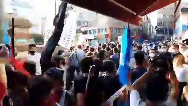 Suruç Katliamı anmasına polis müdahalesi| İstanbul