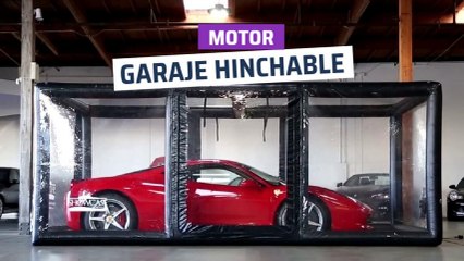 [CH] Garaje hinchable para proteger tu coche o moto