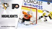 NHL Highlights | Penguins @ Flyers 7/28/2020
