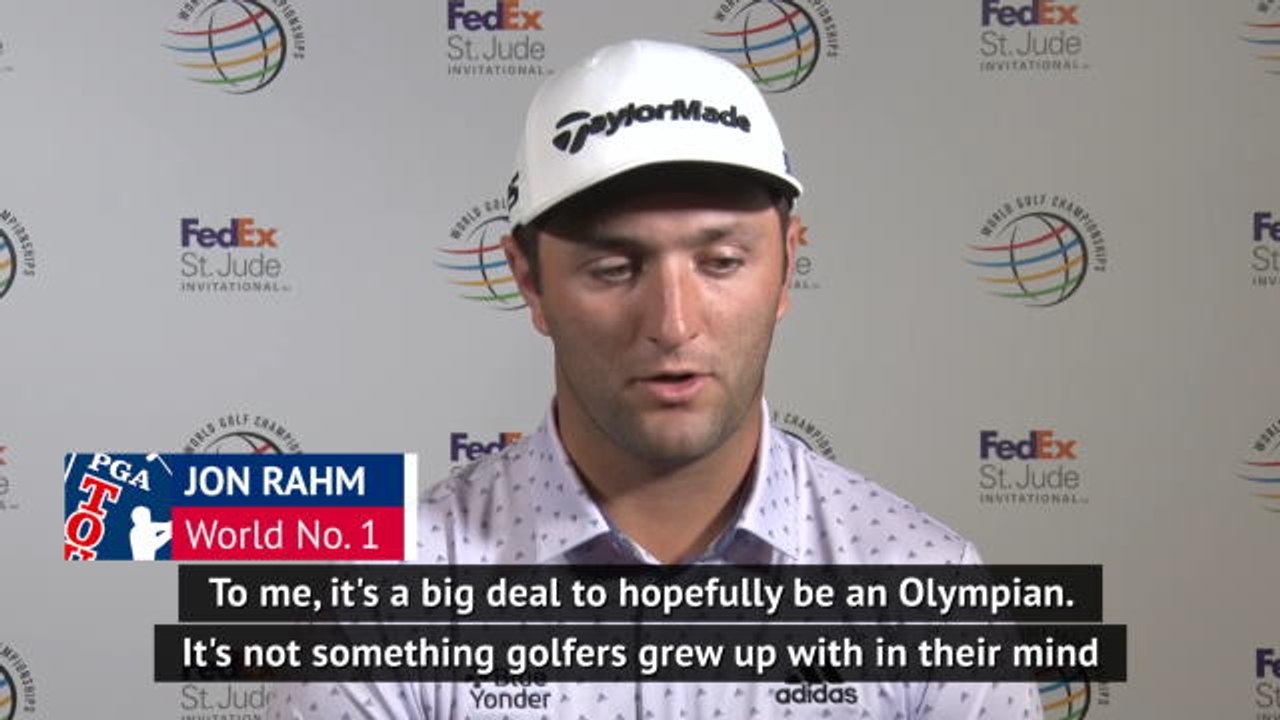 Olympics still a dream for golf's world number one Rahm