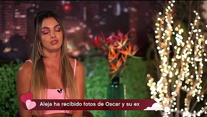¡Aleja se molestó al recibir fotos de Osky con Alexia! | Enamorándonos