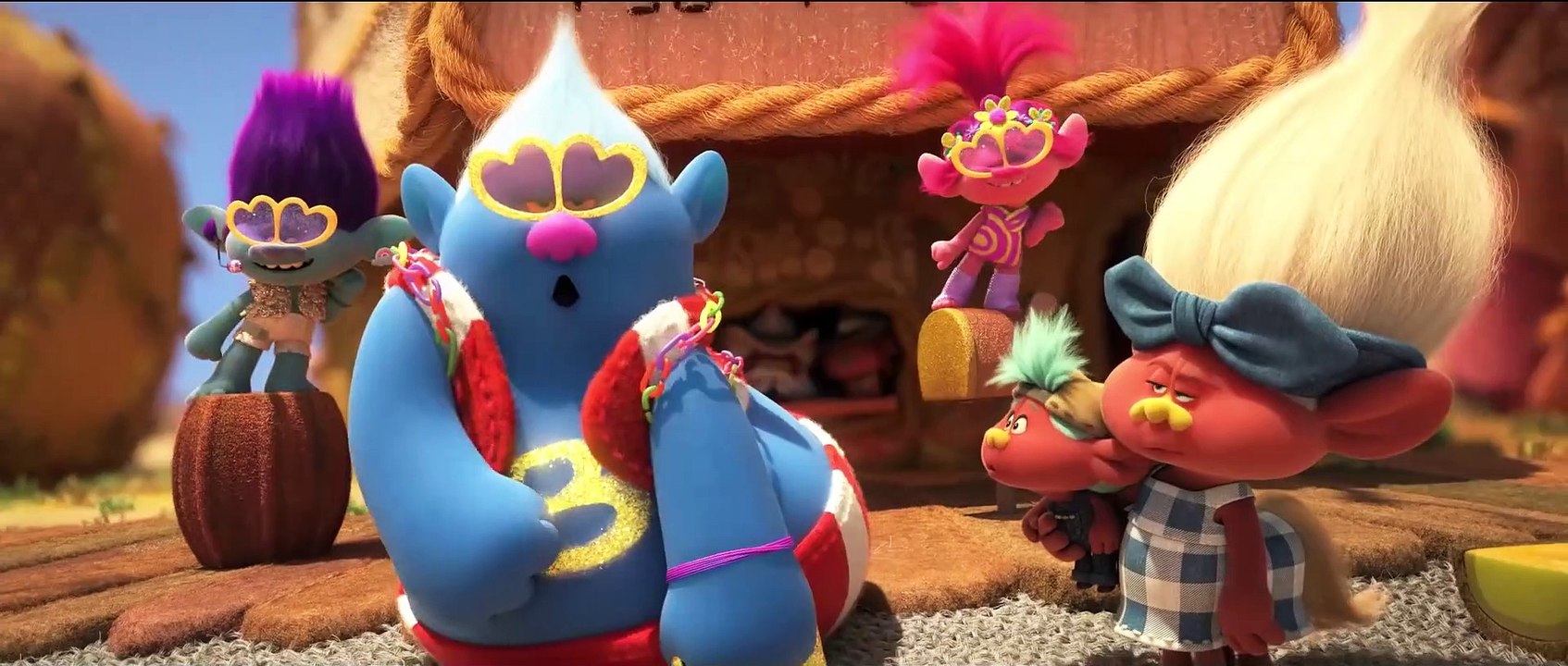 TROLLS WORLD TOUR movie clip - Trolls Pop Music Medley Full Scene