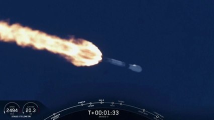 우리 군 첫 전용 통신위성 '아나시스 2호' 발사 / YTN