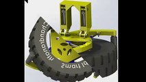 hydraulic Gripper concept for massive solid tire manufacturers