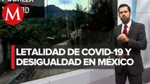 Cifras de letalidad de covid-19 y desigualdad en México