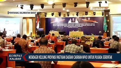 Kunker, Mendagri Gelar Persiapan dan Pengarahan Pilkada 2020 di Kalbar