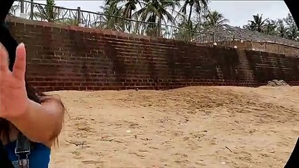 HOT and BEAUTIFUL Sinquerium Beach in Candolim Goa.