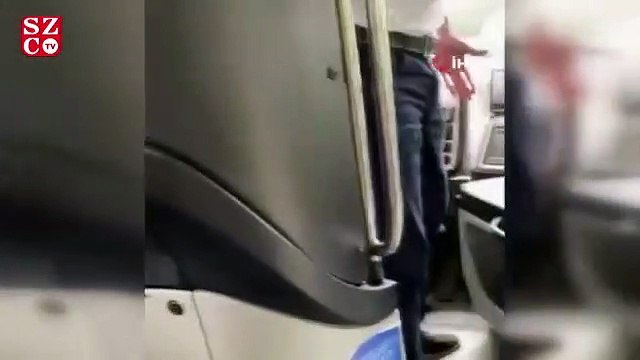 Otobüste maske tartışması