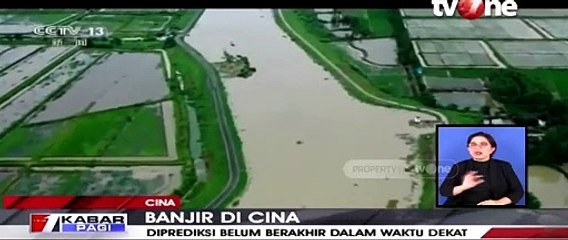 Banjir Makin Menggila, China Ledakkan Bendungan