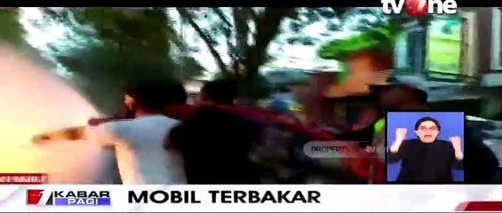 Angkut BBM Subsidi, Mobil Pribadi Terbakar di Tengah Jalan