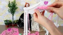 ELSA Barbie Doll Garden Swing SetバービーガーデンスイングBalanço para Boneca ELSA Columpio para la muñeca Barbie