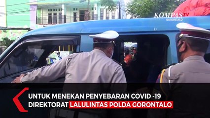 Polisi Razia Pengendara Yang Tidak Gunakan Masker
