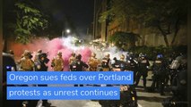 Oregon sues feds over Portland protests as unrest continues, and other top stories from July 21, 2020.
