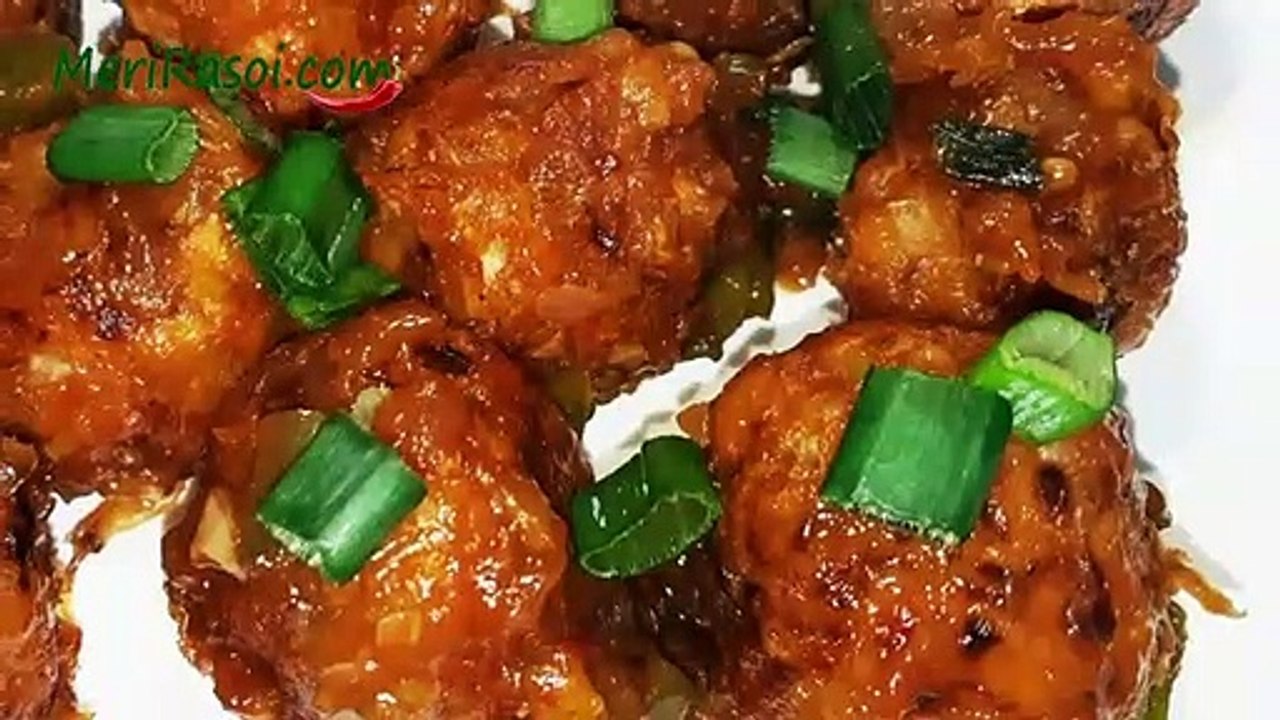 टेस्टी रेस्टोरेंट स्टाइल वेज मंचूरियन | Veg Manchurian Dry Recipe | Veg Manchurian Recipe Hindi | Snacks Recipe