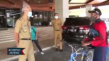 Ingin Buktikan Ayah Mirip Ganjar Pranowo, Aris Nekat Gowes Banyumas - Semarang