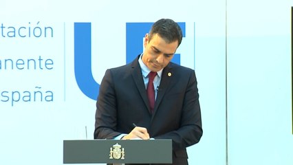 Sánchez, "satisfecho al 95%" con el plan de recuperación de la UE