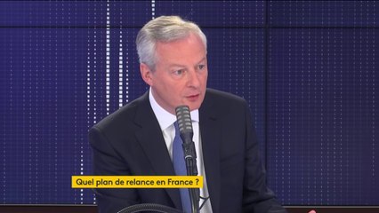 Plan de relance européen : "40 milliards d'euros de subventions pour la France", indique Bruno Le Maire