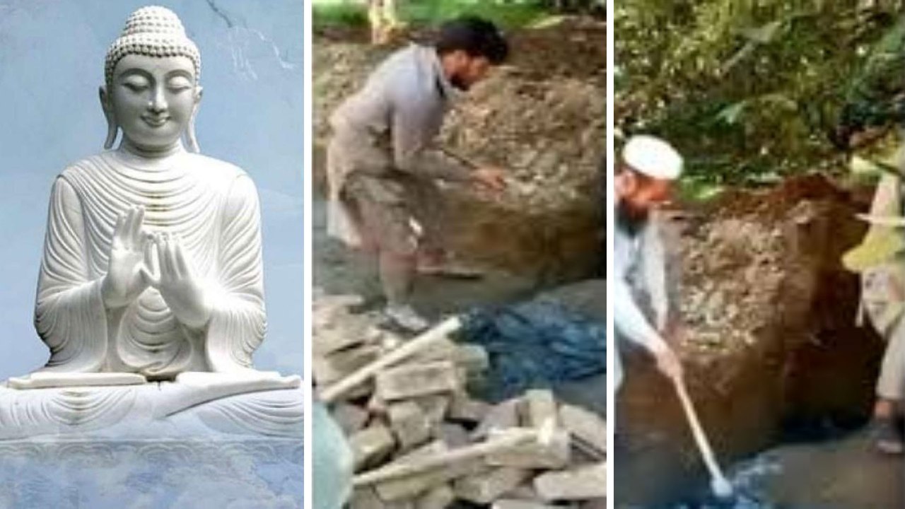 Pak నీచ బుద్ధి.. Islam కు సంబంధించినది కాదని 1700 ఏళ్ళ నాటి పురాతన Buddha విగ్రహం ధ్వంసం!
