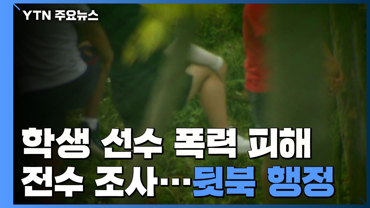 반복되는 학생 선수 폭력 피해 전수조사...뒷북 행정 / YTN
