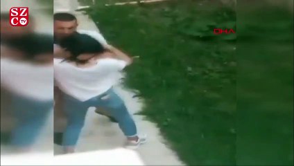 Sokak ortasında darbetti, müdahale edenlere 'sana ne' dedi