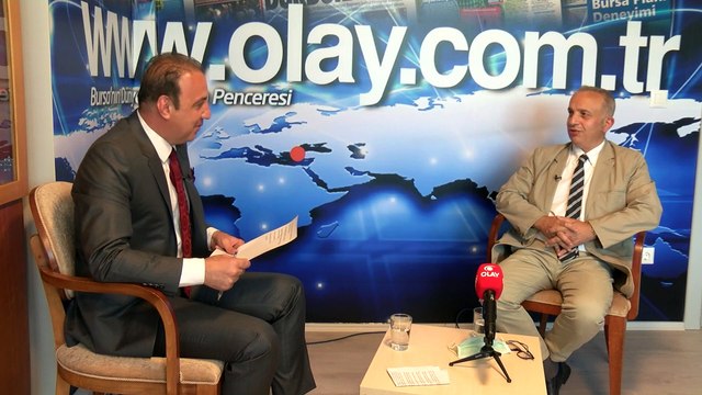 Uludağ Üniversitesi Tıp Fakültesi Dekanı Prof. Dr. Ekrem Kaya, olay.com.tr'nin yayınına katıldı